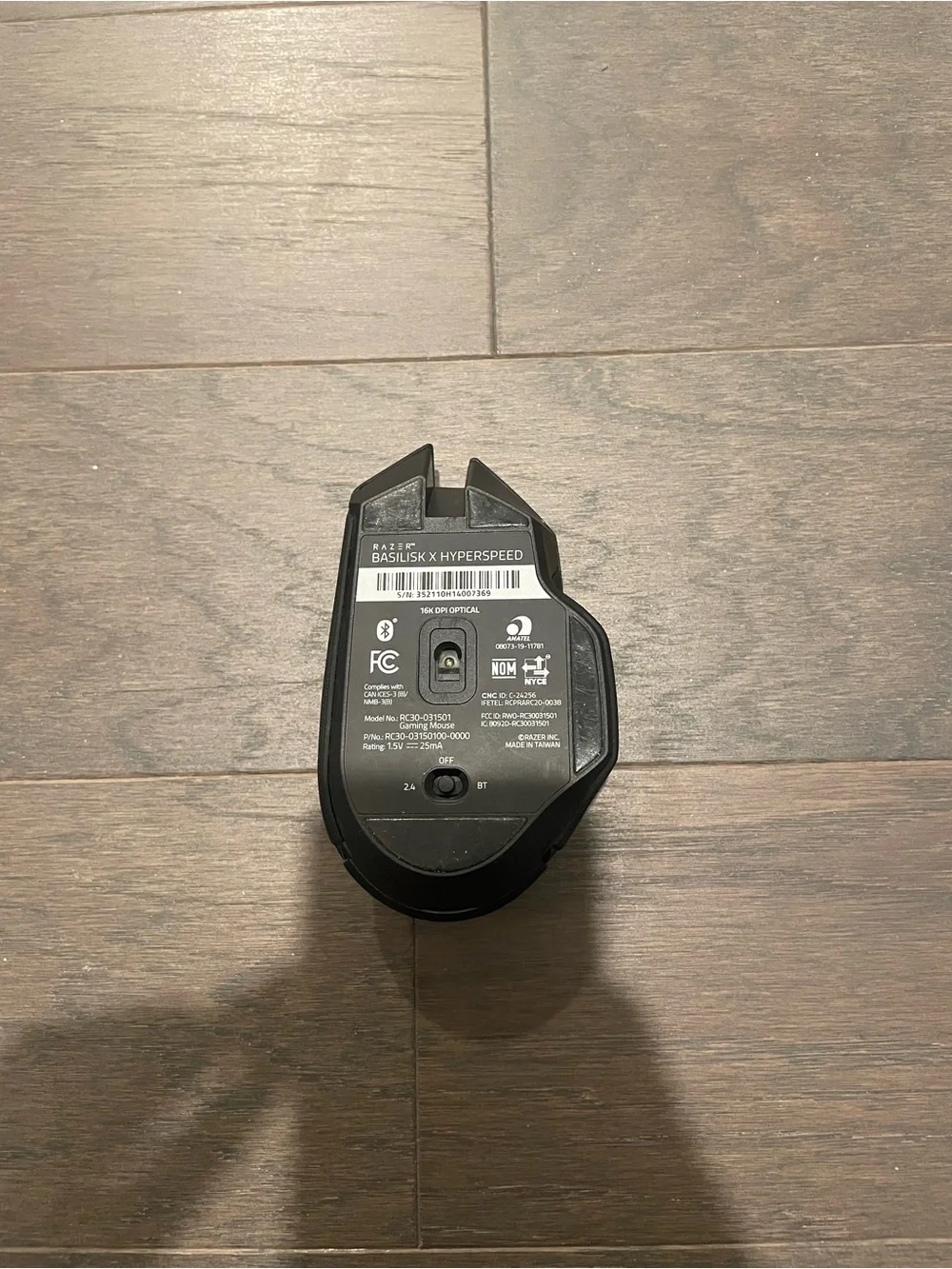 Razer Basilisk Hyperspeed Mouse